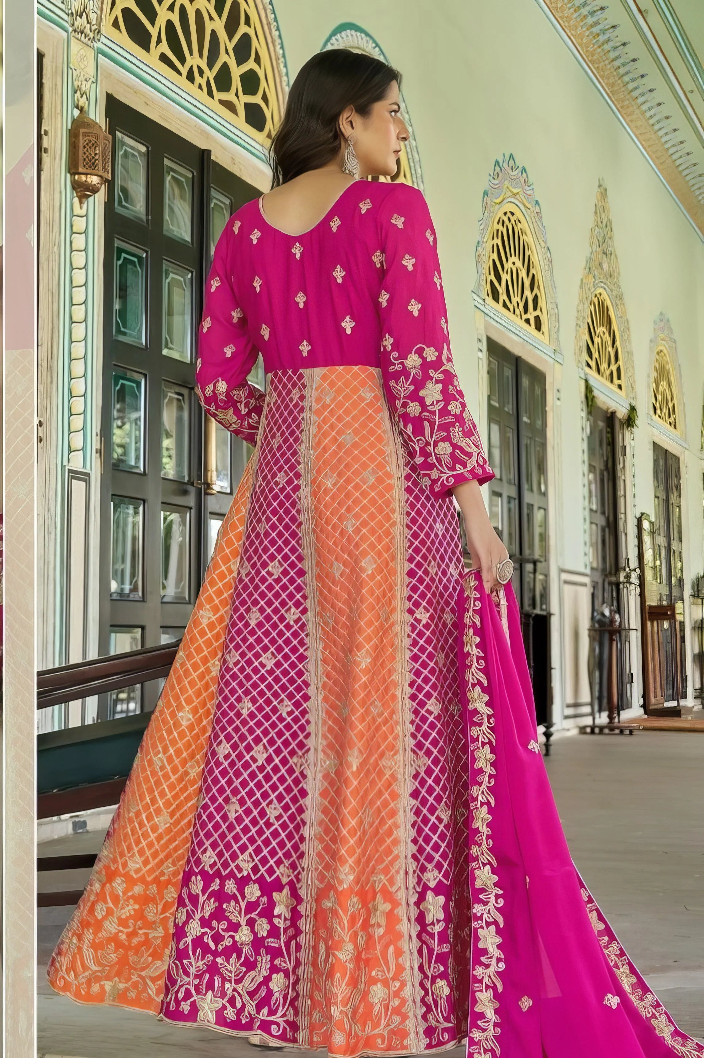 Chandni Charm Luxury Gown